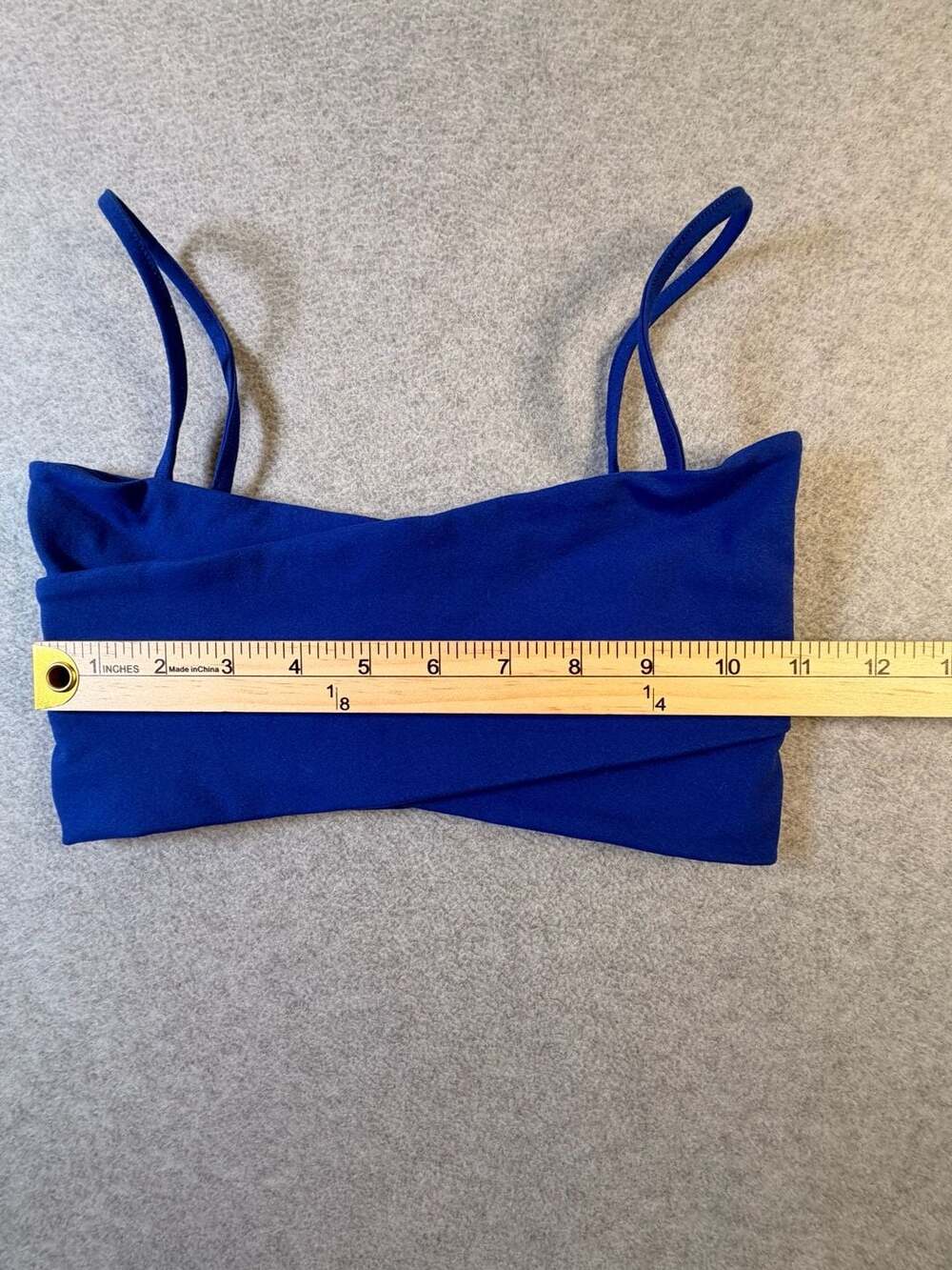 Live the Process Orion Crisscross Sports Bra Size XS Small X Petit Blue - Picture 2 of 6
